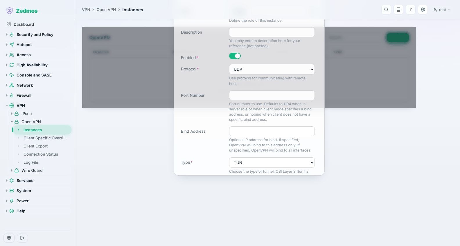 VPN: Eine OpenVPN-Instanz anlegen
