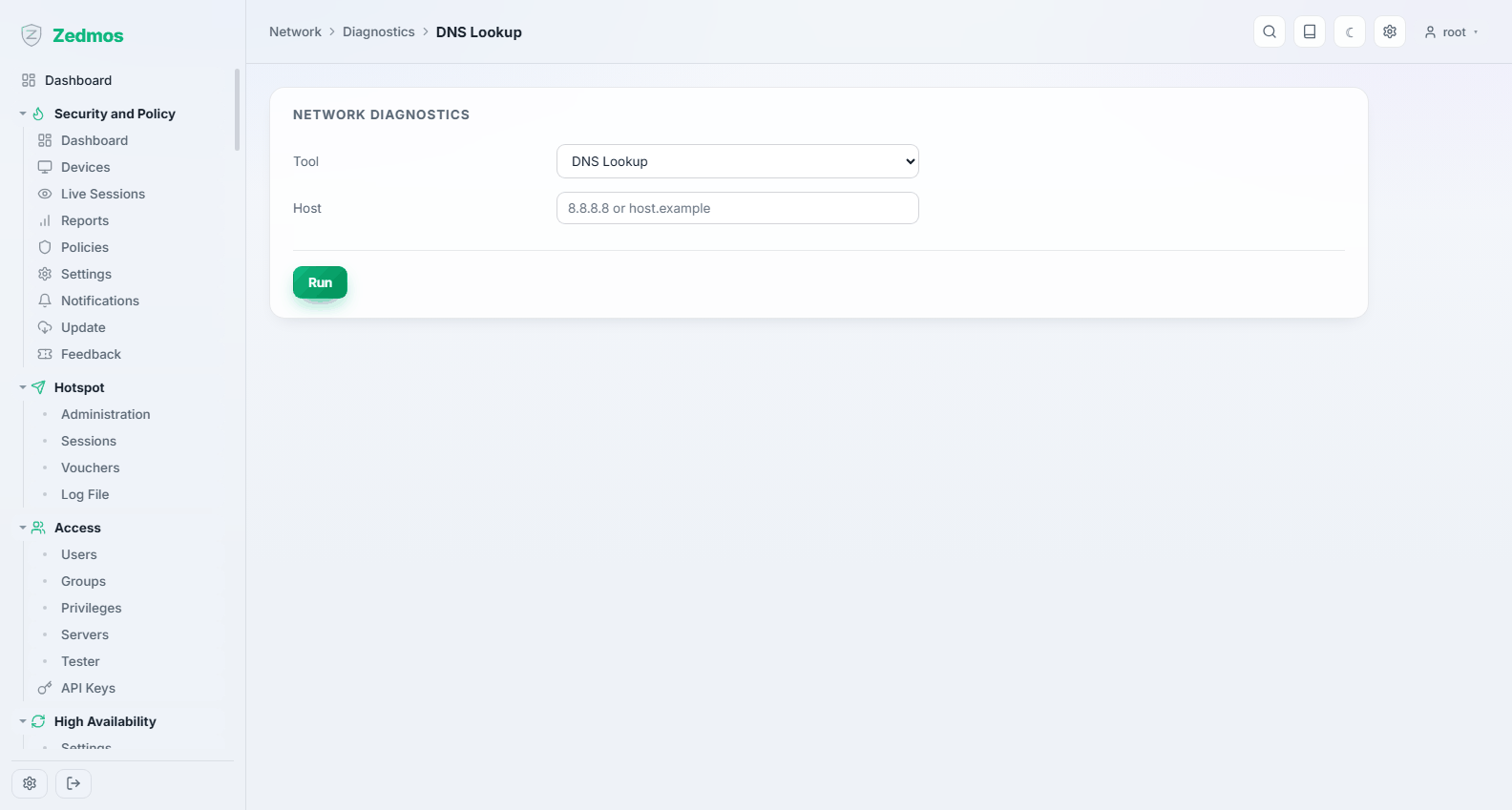 Network: DNS lookup