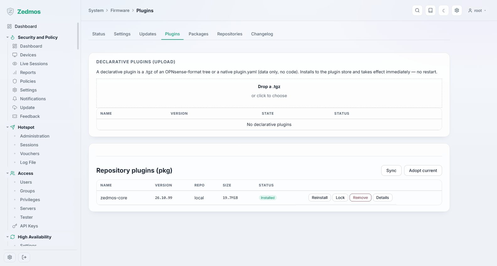 System: Plugins